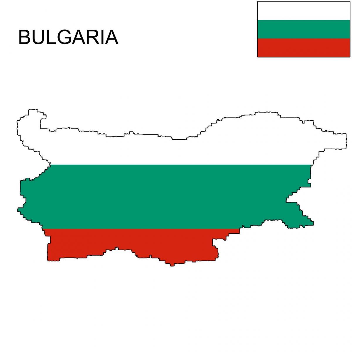 Bulgaria ramani bendera