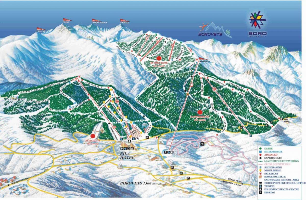 Bulgaria ski ramani